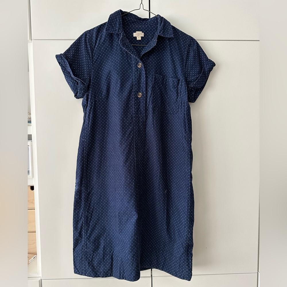 J Crew Corduroy Shirt Dress
